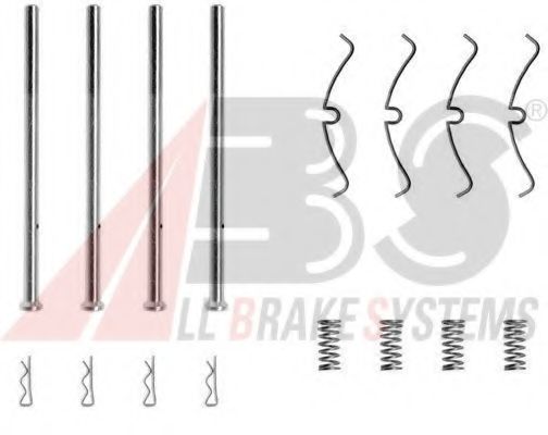 Set accesorii, placute frana