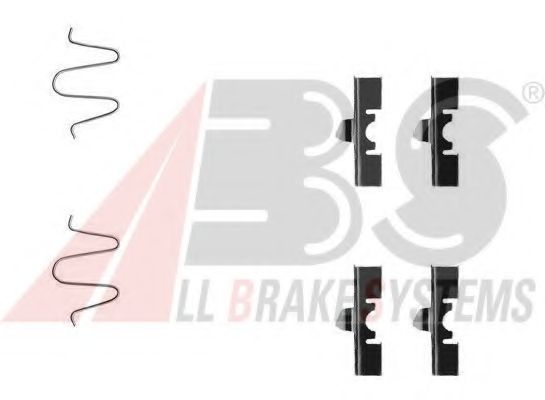 Set accesorii, placute frana