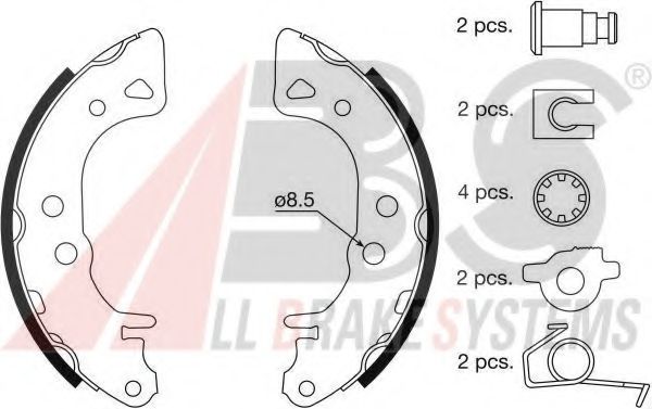 Set saboti frana