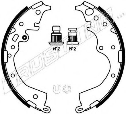 Set saboti frana