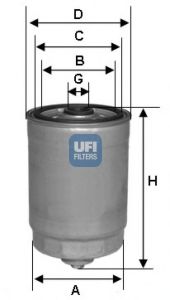 filtru combustibil