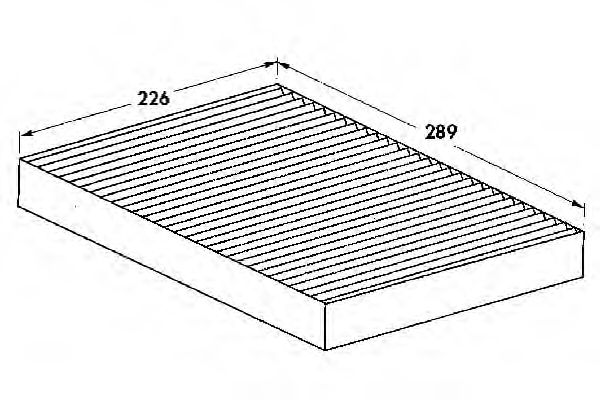 Filtru, aer habitaclu