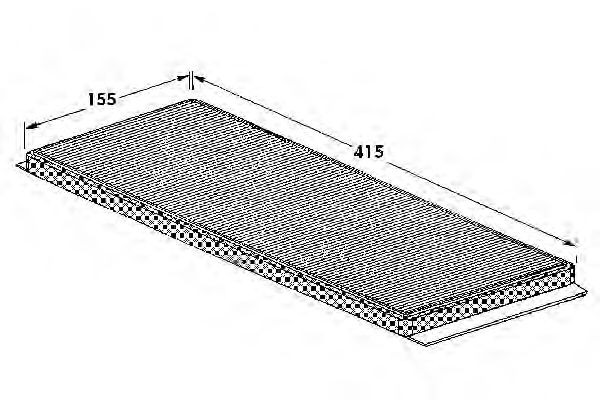 Filtru, aer habitaclu