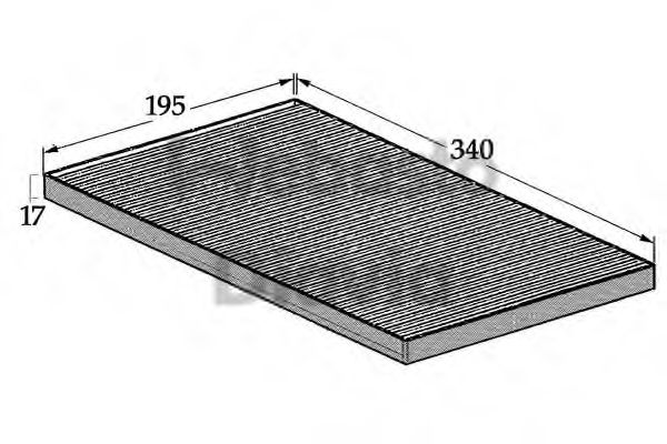 Filtru, aer habitaclu