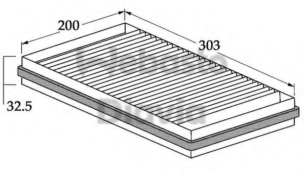 Filtru, aer habitaclu