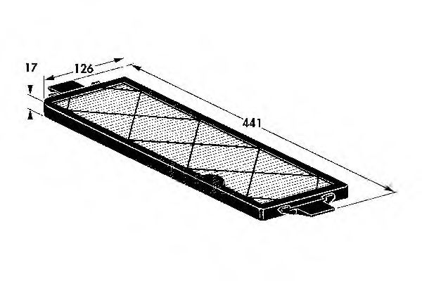 Filtru, aer habitaclu
