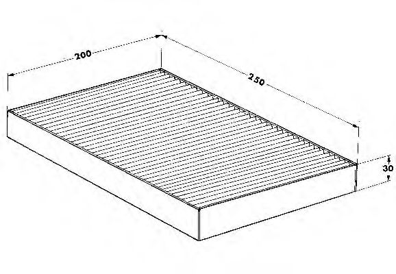 Filtru, aer habitaclu