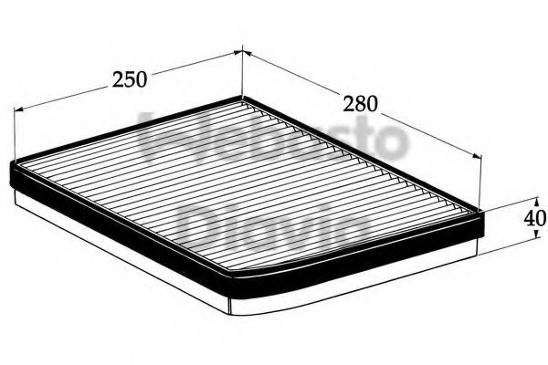 Filtru, aer habitaclu