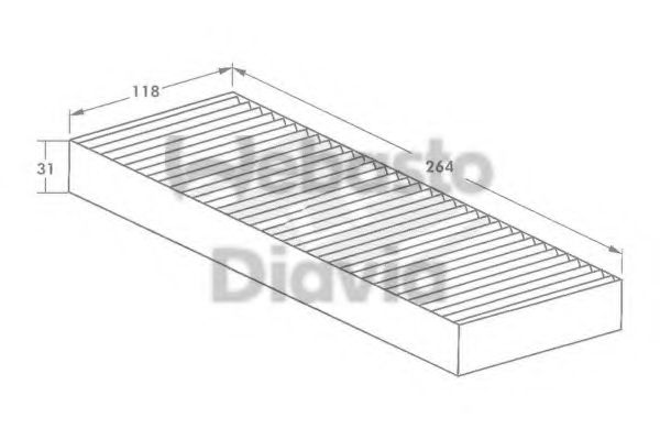 Filtru, aer habitaclu