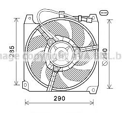 Ventilator, radiator