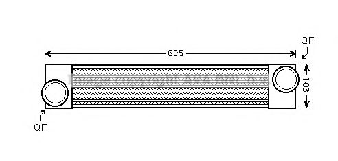 Intercooler, compresor