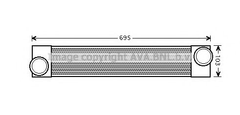 Intercooler, compresor