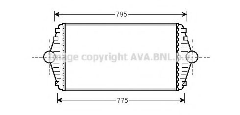 Intercooler, compresor