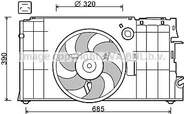 Ventilator, radiator