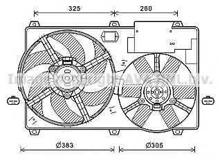 Ventilator, radiator