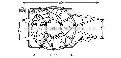 Ventilator, radiator