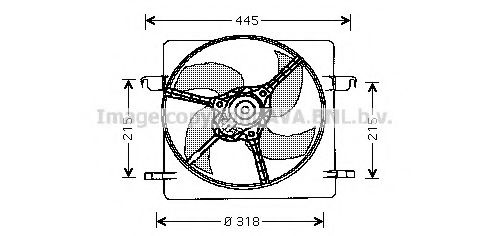 Ventilator, radiator