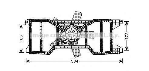 Ventilator, radiator