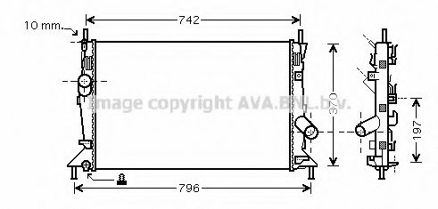 Radiator, racire motor