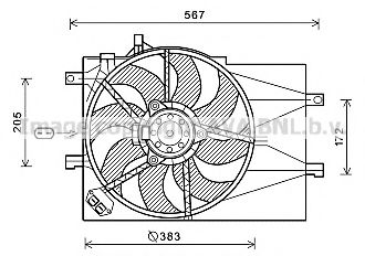 Ventilator, radiator