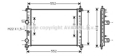 Radiator, racire motor