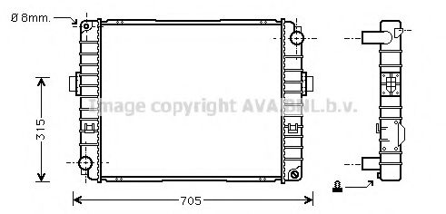 Radiator, racire motor