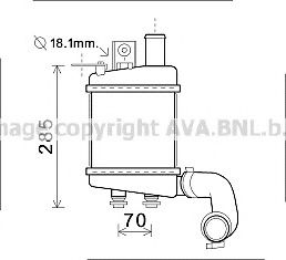 Intercooler, compresor