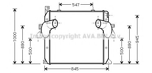 Intercooler, compresor