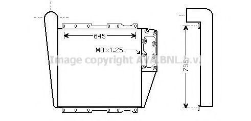 Intercooler, compresor