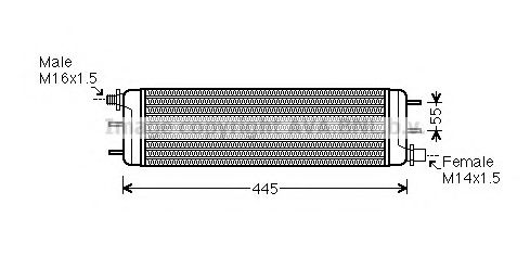 Radiator racire ulei, cutie de viteze automata