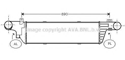 Intercooler, compresor