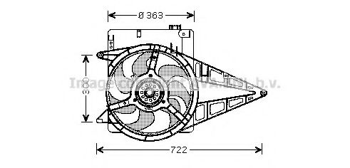 Ventilator, radiator
