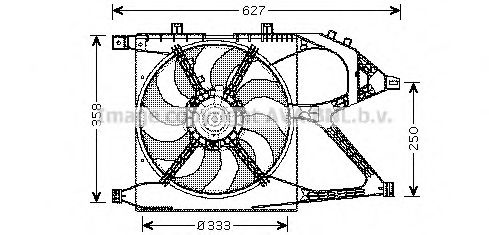 Ventilator, radiator