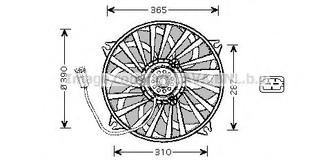 Ventilator, radiator