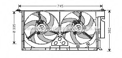 Ventilator, radiator