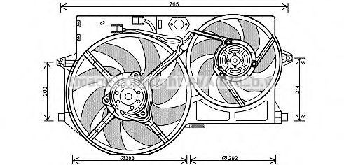 Ventilator, radiator