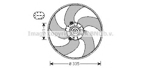 Ventilator, radiator