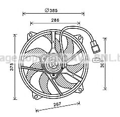 Ventilator, radiator