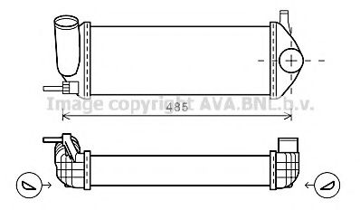 Intercooler, compresor
