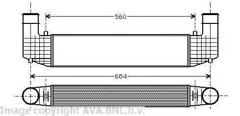 Intercooler, compresor