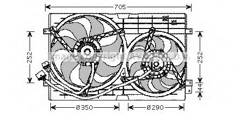 Ventilator, radiator