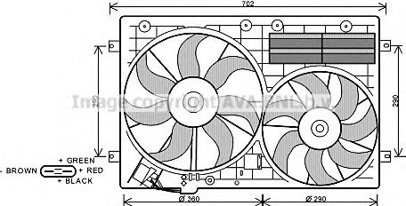 Ventilator, radiator