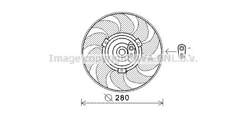 Ventilator, radiator