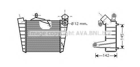 Intercooler, compresor