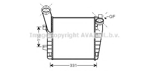 Intercooler, compresor