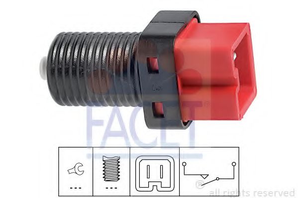 Comutator lumini frana