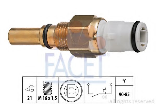 Comutator temperatura, ventilator radiator