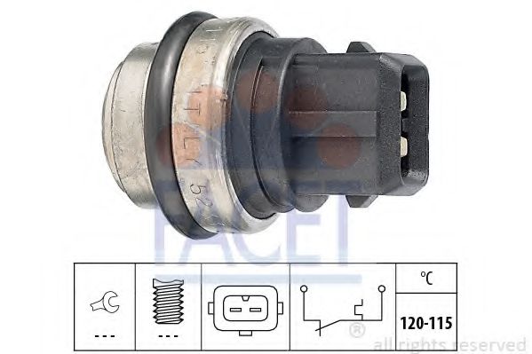 Comutator temperatura, ventilator radiator