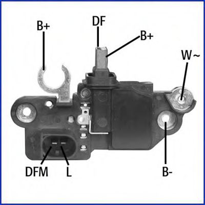 Regulator, alternator