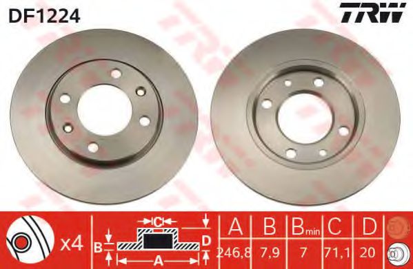 Disc frana